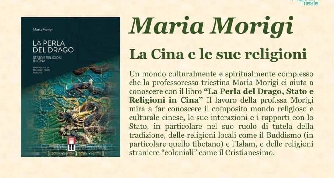 Sabato 19 gennaio alle ore 16.00 | “La Cina e le sue religioni“ con Maria Morigi